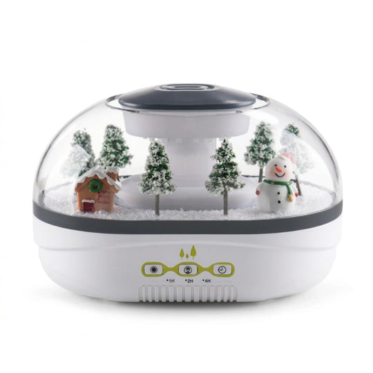 Raindrop Aroma Diffuser Humidifier with Mini Landscape Light
