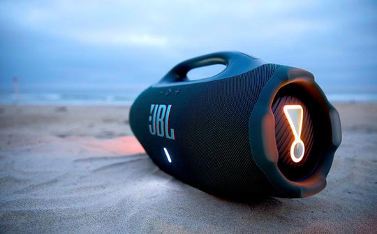 Most Powerful Waterproof Speaker with Massive Pro Sound, Up to 34 Hours of Playtime | Boombox 4