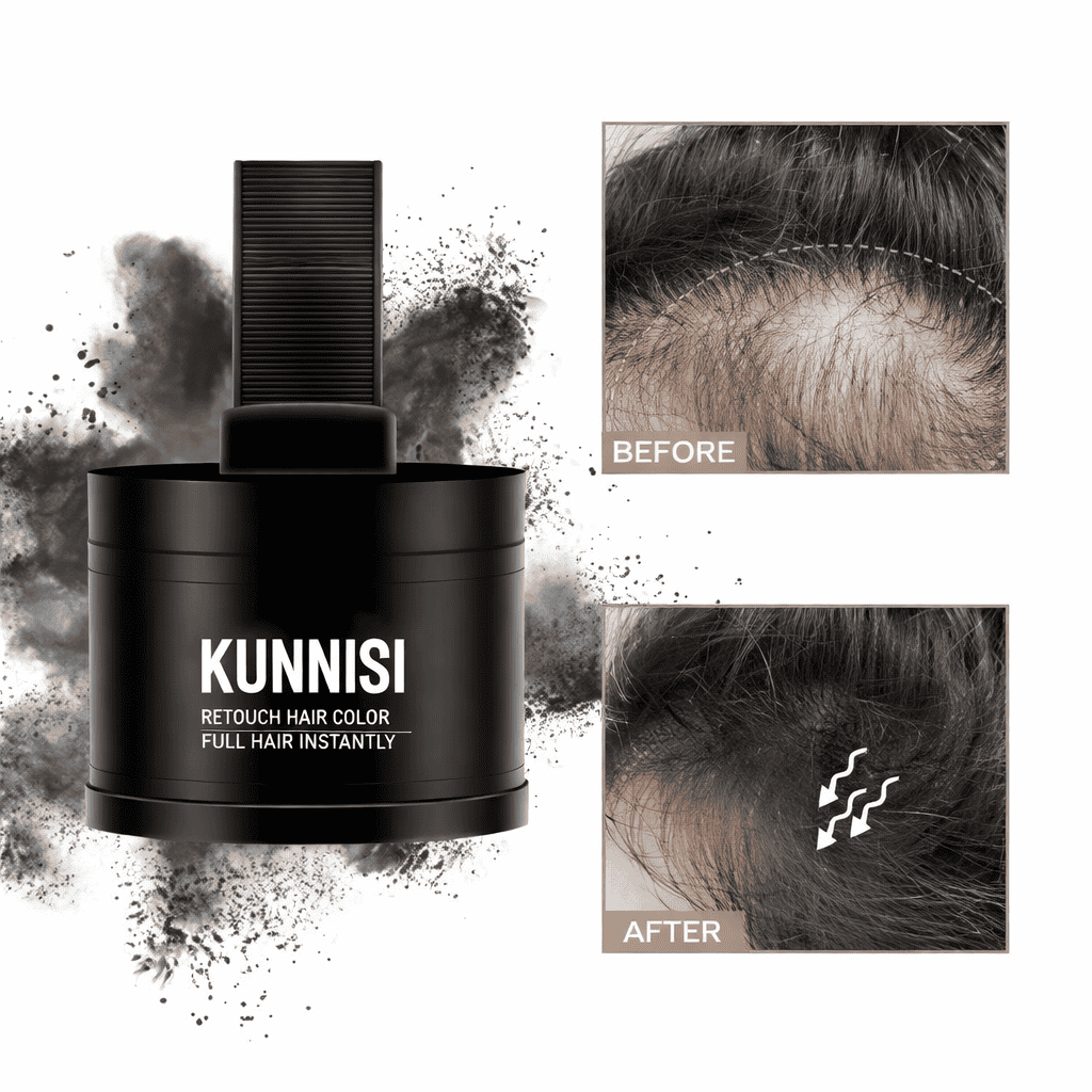 Instant Hair Touch-Up for Men & Women - Natural Hairline Coverage